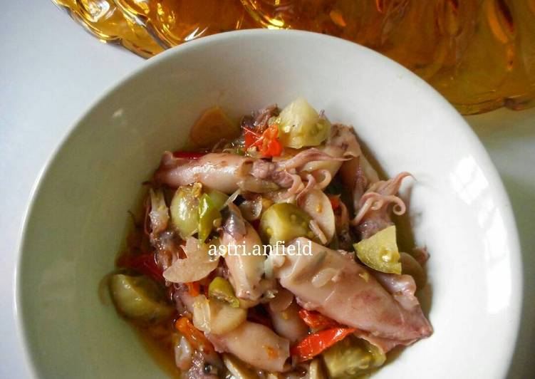 Tumis Cumi Rawit