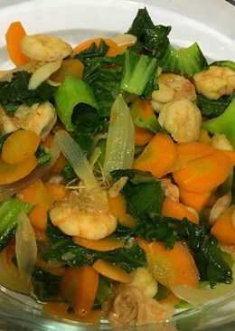 Capcay Udang sederhana