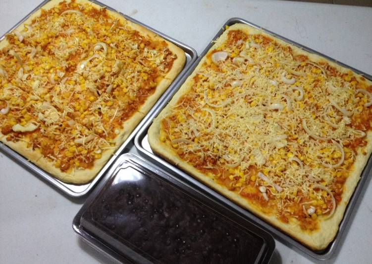 resep masakan Pizza Homemade ala Mama