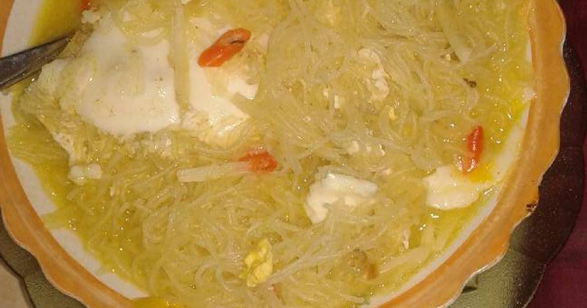 Resep Bihun kari ayam pedas ala Asih Sekar Hartanto