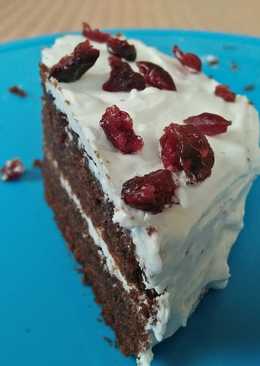 Modified yogurt chocolate cake