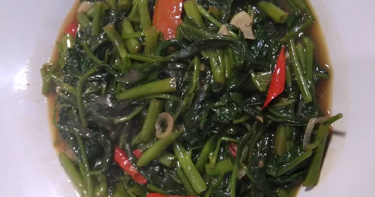 160 resep cah kangkung saori saus tiram enak dan sederhana 