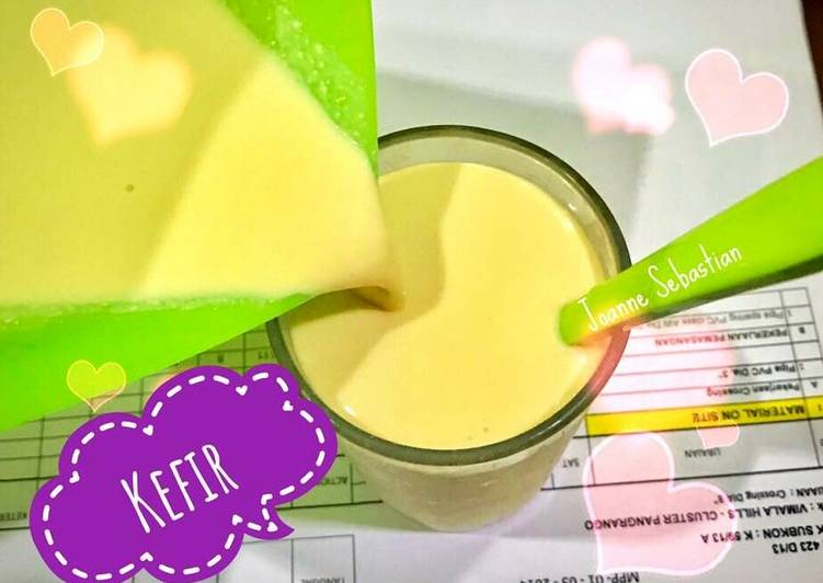 resep masakan Kefir (Dengan Bibit)