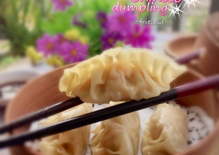 cara membuat Steamed Chinese Dumpling