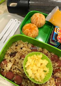 Fried Rice and Scrambled Eggs Bekal Anak