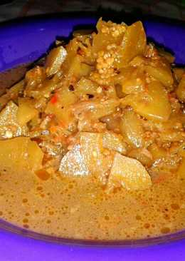 Tumis pedas Terong asam