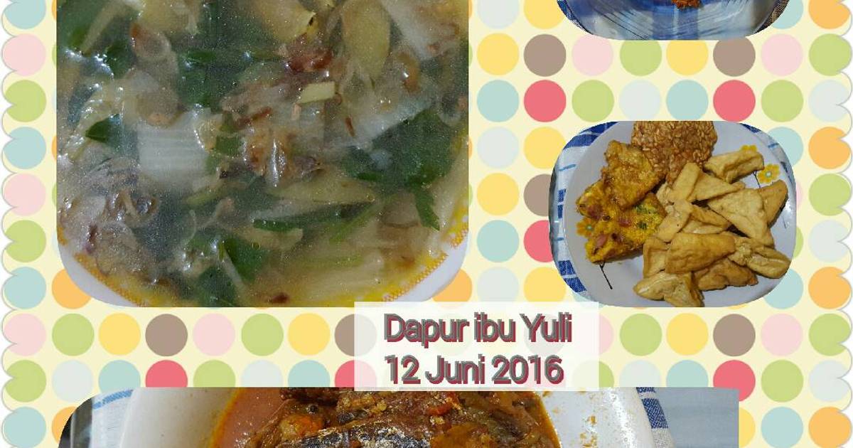 Resep Sop sayur dan lauknya oleh Mama Ima & Sasya - Cookpad