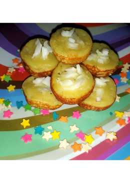 Kue Lumpur kentang topping kelapa muda