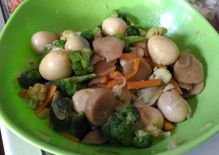Resep Cah brokoli telur puyuh Karya Phytanaliez