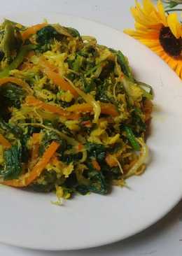 Urap sayuran (tumis)