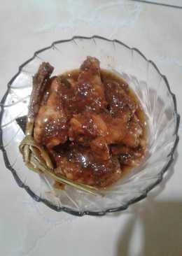 Sayap ayam kecap pedas