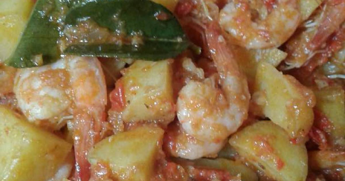 180 resep sambal goreng udang kentang  enak dan sederhana 