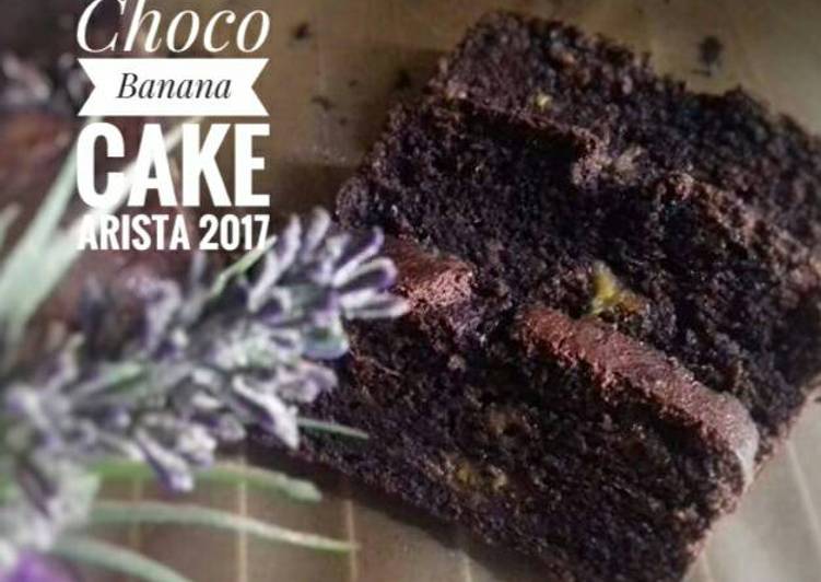 resep makanan Choco Banana Cake