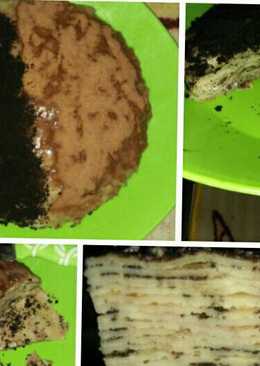 Mille Crepes vla coklat oreo