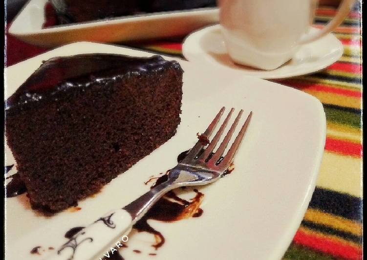 resep lengkap untuk Steamed chocolate cake