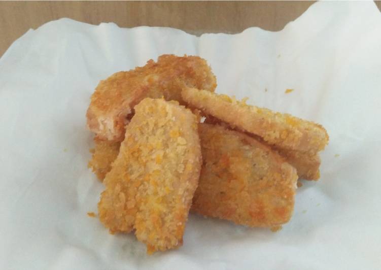 gambar untuk cara membuat Nugget Tempe No Ribet