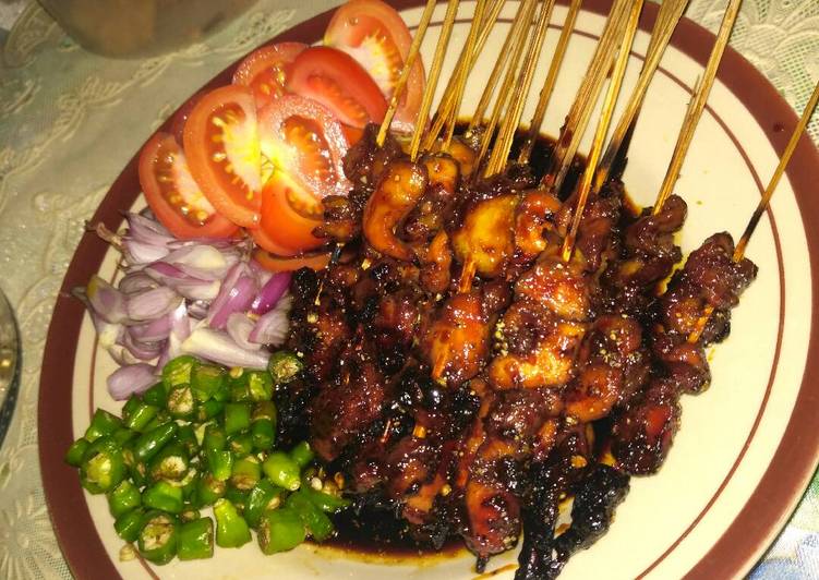 gambar untuk cara membuat Sate Ayam Sambal Kecap