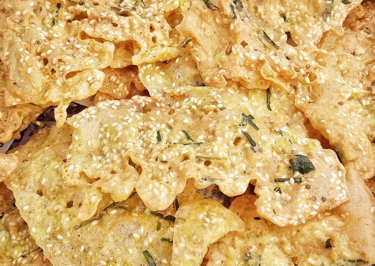 Peyek Wijen recipe main photo