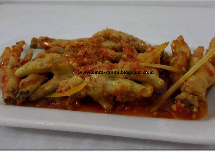 resep masakan Seblak Ceker Seuhah