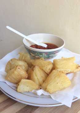 Ubi Goreng Empuk + Sambel