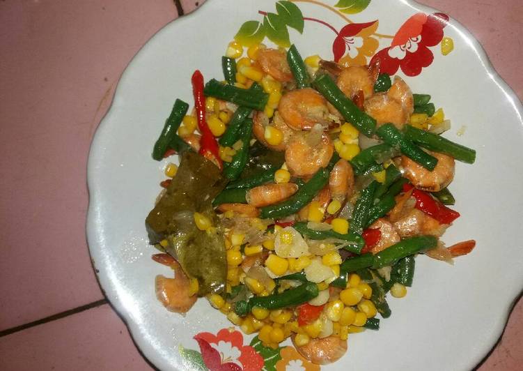 gambar untuk resep makanan Tumis Udang Jakajang (jgng kacang panjang ??)