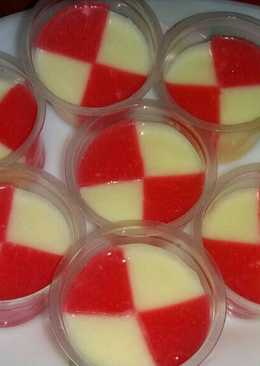 Puding Merah Putih