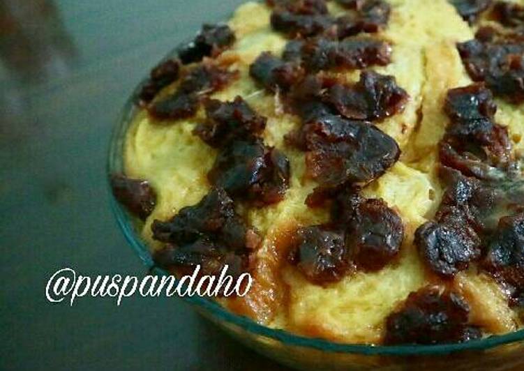 resep lengkap untuk Roti tawar kukus kurma