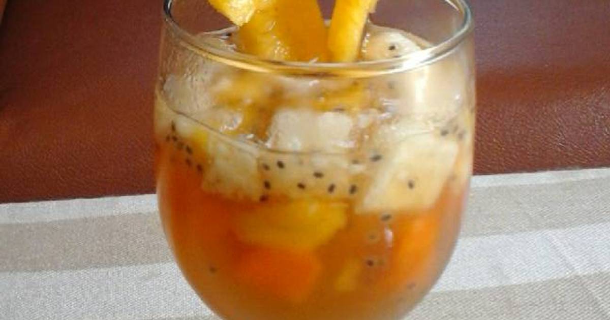 Resep es buah teh