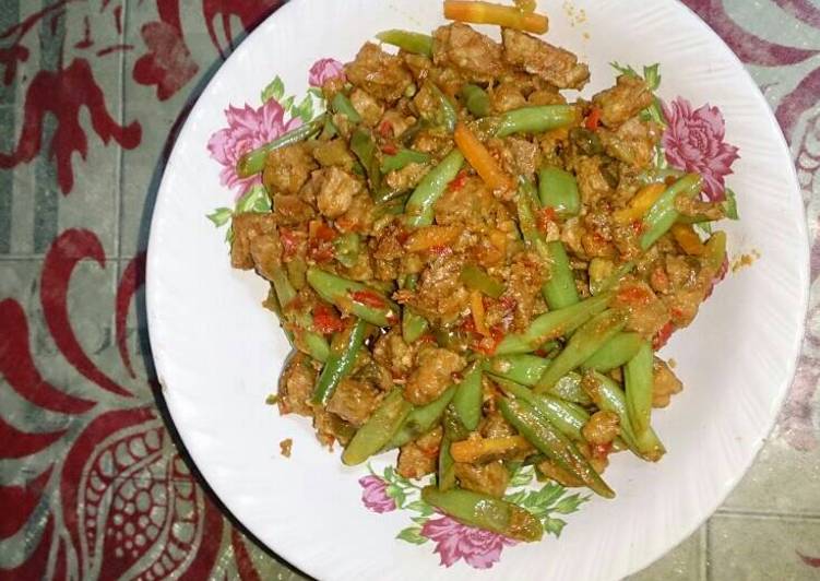 gambar untuk resep makanan Sambal Goreng Buncis Tempe