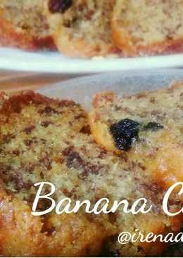 Banana Cake Rempah Simple No Mixer