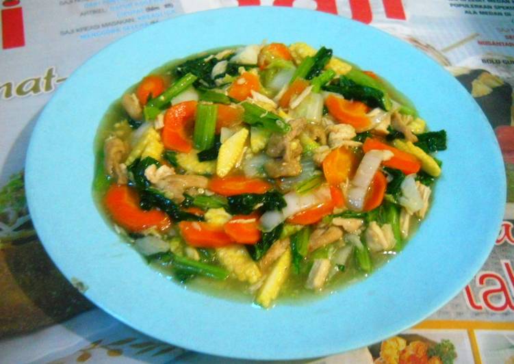 resep Cap Cay goreng #pr_ capcay