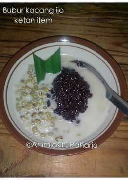 Bubur kacang ijo & ketan item