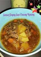 Semur Daging Sapi Cincang Kentang