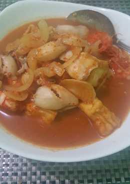 Cumi Udang Pedas Manis