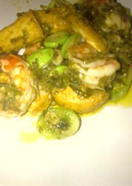 Sambal Ijo Udang Tahu