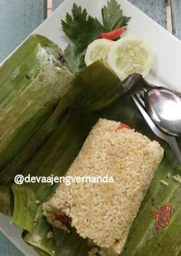 Nasi Bakar Ikan Teri