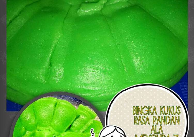 resep makanan Wadai Bingka Pandan Kukus