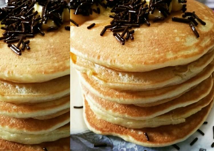 Resep Pancake Lembut Oleh Iraby Yuki