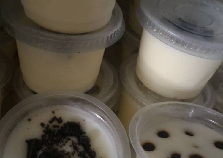 bahan dan cara membuat Ice Cream Vanilla????homemade, easy, hemat, murah, enak