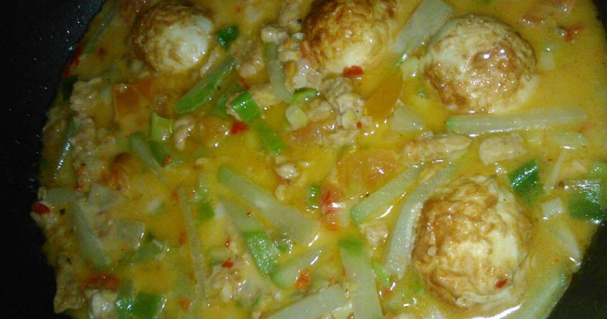  Resep  Sayur LaTeL labu tempe telur  Kuah  Santan oleh 