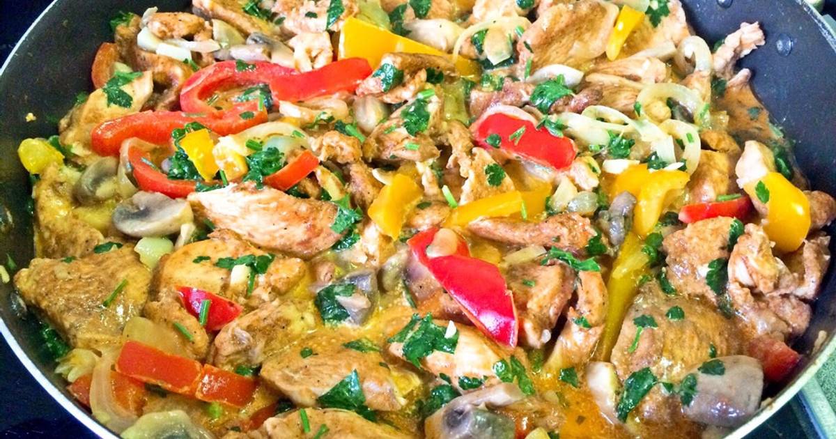 Resep Russian Chicken Stroganoff ala Farah Qubayla