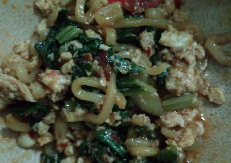 resep makanan Indomie sayur goreng acak megicom