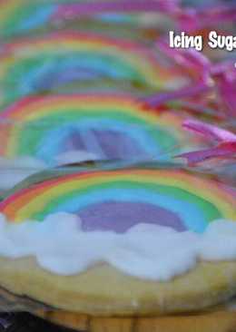 Icing Sugar Cookies/Glazur Cookies