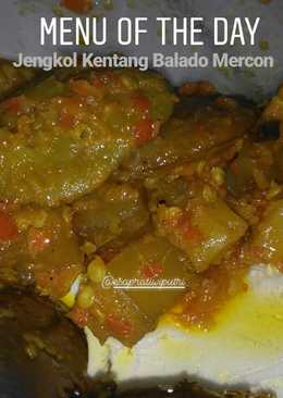 Jengkol Kentang Balado Mercon Rawit