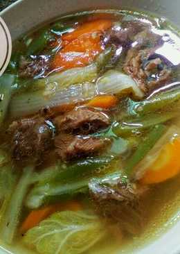 Sop Daging (menu anak)