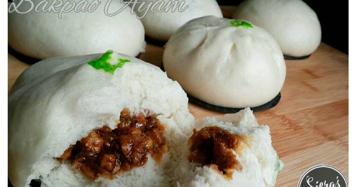 Resep Bakpao ayam lada hitam ala Siera's Kitchen