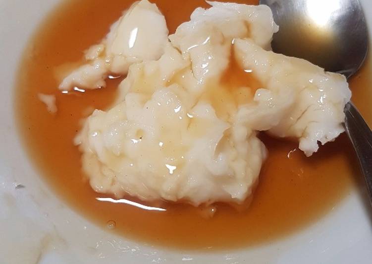 bahan dan cara membuat Bubur Sumsum Susu nan Gurih (tanpa santan) - Diet Kolesterol