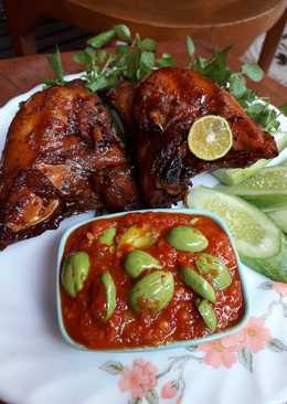 Ayam Panggang & Sambel Pete