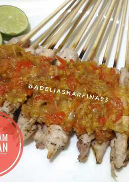 Sate Ayam Taichan Pedas Mantap