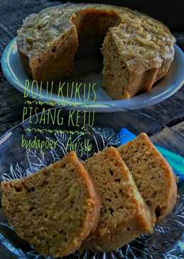 Bolu Kukus Pisang Keju